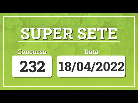 Capa de SUPER SETE 232