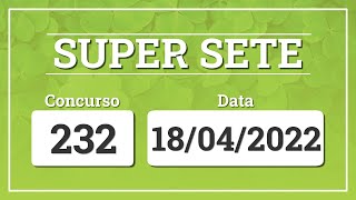 Capa de SUPER SETE 232