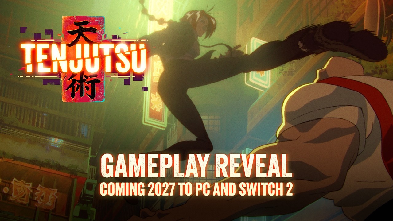 PURE ROGUE-JUTSU FLOW | Tenjutsu Gameplay Trailer | Coming 2027 to PC and Switch 2