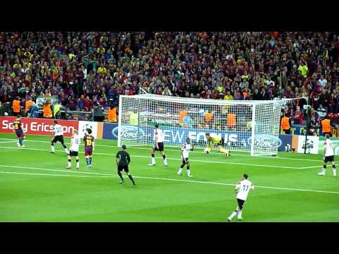 Wembley Champions League Final 2011 - Save by Van der Sar