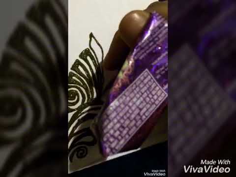 कैसे लगाए मोटी महंदी सिर्फ़ 3 मिनट में.......!