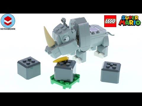 Vidéo LEGO Super Mario 71420 : Ensemble d'extension Rambi le rhinocéros