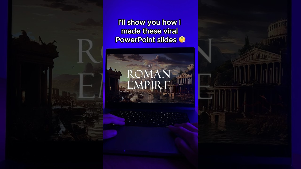 When the Morph Transition saves your presentation 😮‍💨 #powerpoint #presentation #romanempire