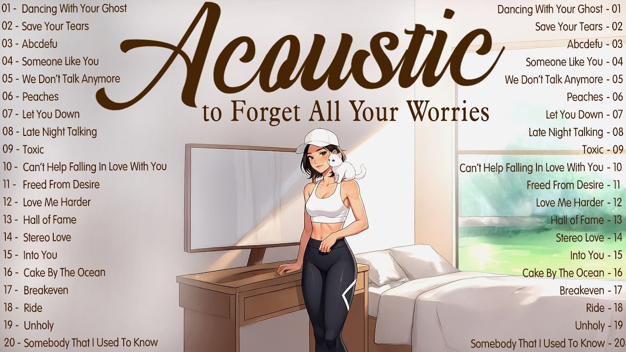 Acoustic Songs with Lyrics 2026 ✨ Soft Melodies To Forget All Your Worries
