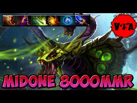Dota 2 - MidOne 8000 MMR Plays Venomancer vol #1 - Ranked Match