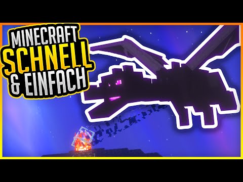 Enderdrachen besiegen! (Tutorial) ✨ Minecraft Schnell und Einfach #11 ✨ ErikOnHisPeriod
