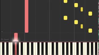 Doctor Strange Soundtrack: Inside the Mirror Dimension (Piano sheet & Synthesia)