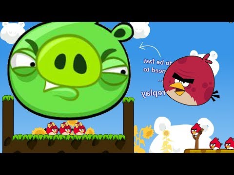 Angry Birds Cannon 3 - BLASH BAD PIGGIES HELP RED MEET GIRLFRIEND!