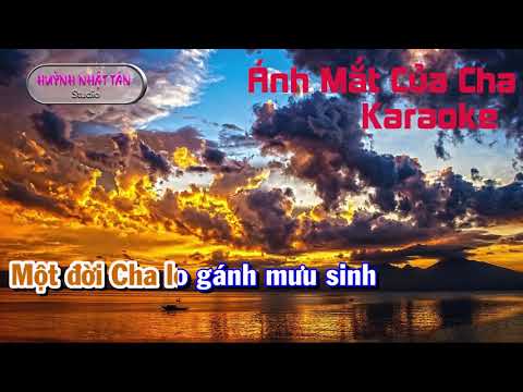 Karaoke Ánh Mắt Của Cha -Ca Sỹ HƯƠNG LAN