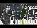 Jelly Roll Morton - Kansas City Stomp 1923 (Classic Jazz Piano Synthesia)