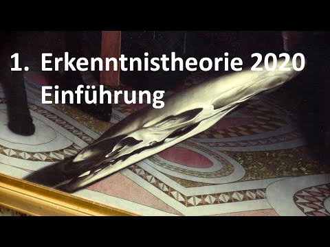 1 Erkenntnistheorie 2020- Einführung, There is a crack in everything. That's where the light gets in