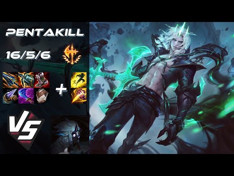 JUNGLE Viego vs Kindred [PENTAKILL] - NA Grandmaster Patch 14.5.1