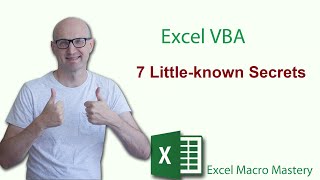 7 Pro Tips for using the VBA Editor