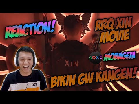 REACT RRQ XINNN MOVIE MOBAGEM !!! AUTO FLASHBACK HEHEHE