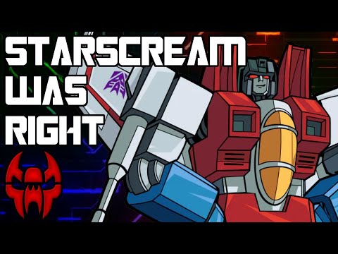 G1 Starscream Was Right To Overthrow Megatron