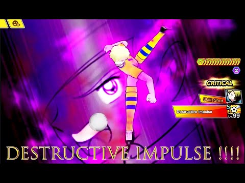 Captain Tsubasa Dream Team Destructive Impulse Levin Time Attack Skill Preview 1080p