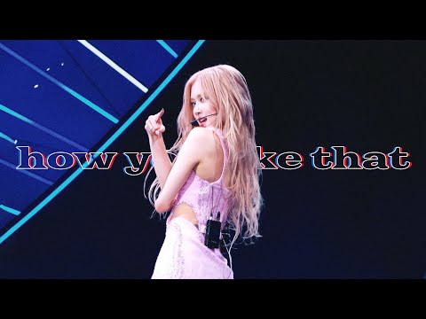 230422 BLACKPINK ROSÉ 로제 Coachella 코첼라 직캠 fancam - How You Like That