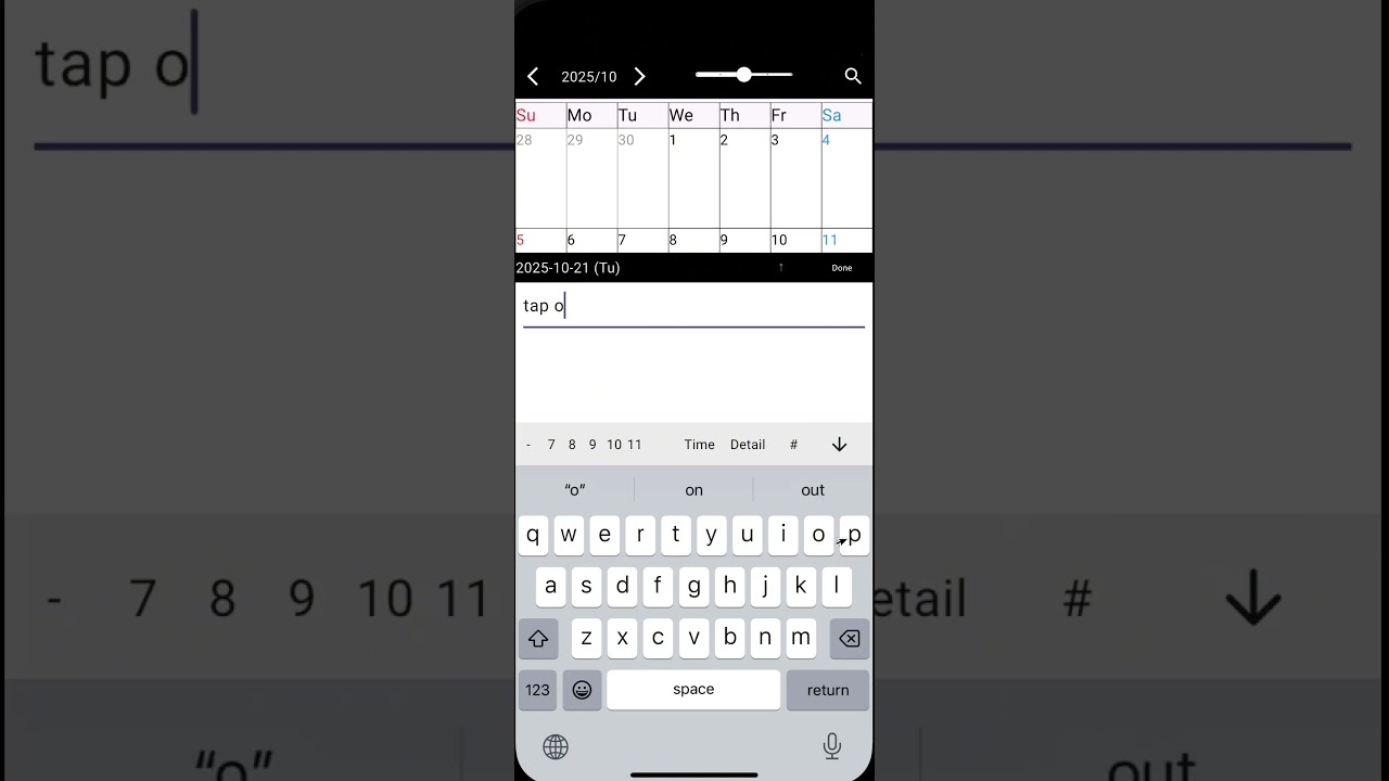 Simple Calendar App Calry
