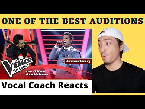 Vocal Coach Reacts to Rashmitha Abhisheka Wijeratne Dil Se Re Blind Auditions | The Voice Sri Lanka