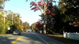preview picture of video 'Chester NH~ A drive through the center of town'