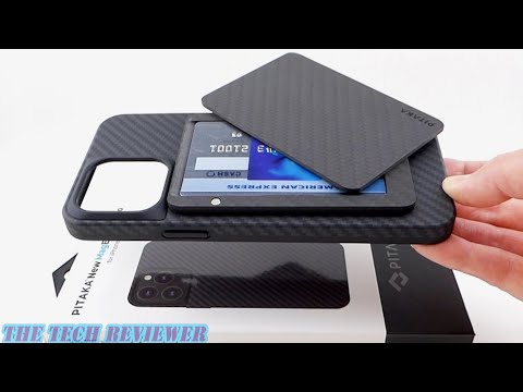 Pitaka iPhone 13 Pro & 13 Pro Max cases and MagSafe wallets: Aramid Fiber, Carbon Fiber and more!
