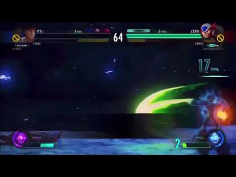 Sleezy Dante/Zero Set Play Marvel Vs Capcom Infinite