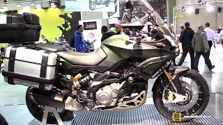 2014 Aprilia Caponord 1200 Rally - Walkaround - 2014 EICMA Milan Motorcycle Exhibition