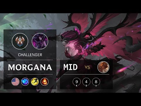 Morgana Mid vs Taliyah - NA Challenger Patch 10.2