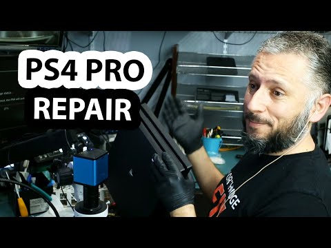PS4 Pro broken power connector Repair - Customer brought us Sweets.