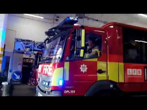 [TURNOUT SYSTEM] London Fire Brigade A241 Soho Pump Ladder Turnout!