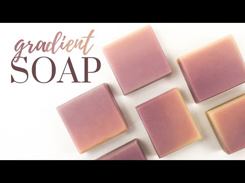 Gradient / Ombre Soap | Cold Process Soap Making