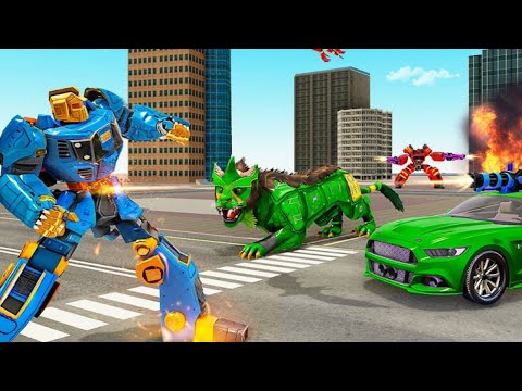 Amazing Game! Lion Robot Car Transforming Games , Android Gameplay