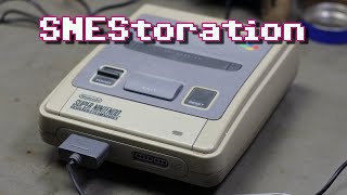 Super Nintendo Entertainment System (PAL SNSP-CPU-01) Restoration