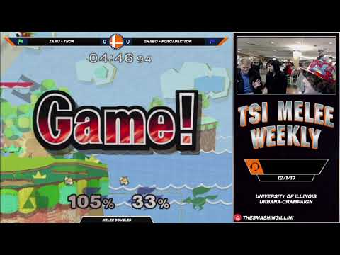 [TSI Weekly] Zamu + Thor (G) vs. Shabo + FoxCapacitor (B) SSBM Doubles