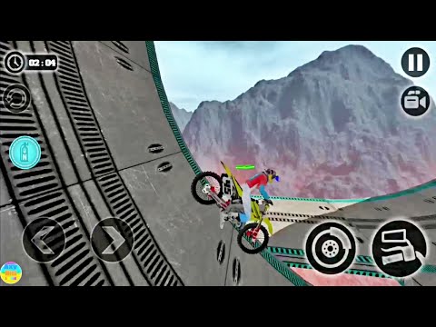 Impossible Motor Bike Tracks - New Levels Unlock - Android Gameplay