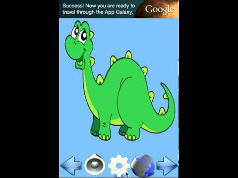 Connect the dots - Dinosaur Video