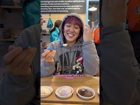 The greatest conspiracy that is ice cream consumption in Alaska #sorryitsmari #travelvlog #alaska
