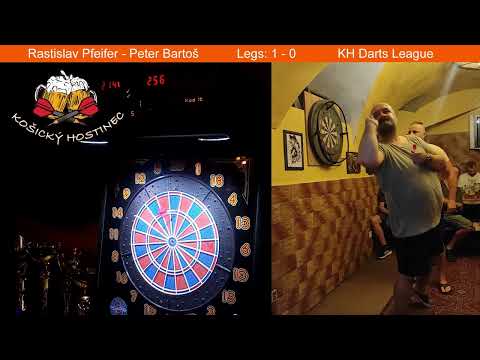 Peter Bartos - Rastislav Pfeifer (KH Darts League)