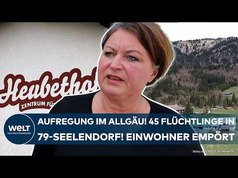 Video Thumbnail: AUFREGUNG IM ALLGÄU: Winziges Dorf soll 45 Flüchtlinge aufnehmen! Die Einwohner sind sauer!