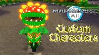 Mario Kart Wii: Custom Characters - Petey Pirahna