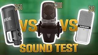 Video thumbnail for 🔥 🎤Best USB Microphone - Rode NT-USB, Shure PG42-USB, Samson GoMic (Sound Test)🎤 🔥 by andrew pach • PowerPoint and video