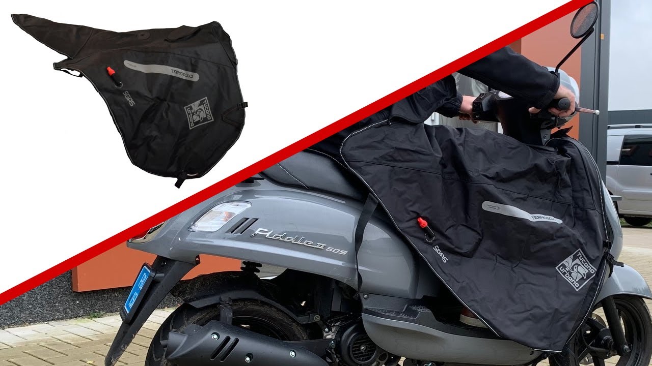 Beenkleed Tucano R205X monteren | Sym Fiddle 2 / 3