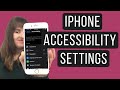 iPhone ACCESSIBILITY SETTINGS FOR THE BLIND AND VISUALLY IMPAIRED