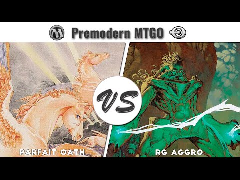 Premodern Test - Parfait Oath vs RG Aggro