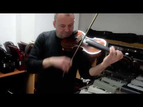 Vintage Master Viola Antonio Stradivari, Cremona, labelled Antonius Stradiuarius Cremonensis, Faciebat Anno 1764 + Solid Hard Case&Bow - VIDEO image 11