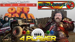Four Player Games - Warlords (Arcade) & Super Off Road (NES) - ARG Presents 144