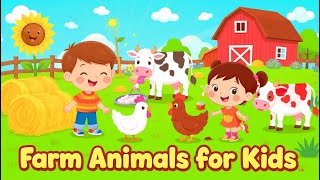Farm Animals To Learn For Kids