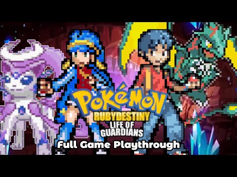 Pokemon Ruby Destiny: Life of Guardians (Rom Hack) | Good Path | Full Game Playthrough