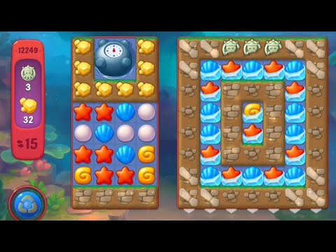 Fishdom 12249 Hard Level - NO 💣🧨💥