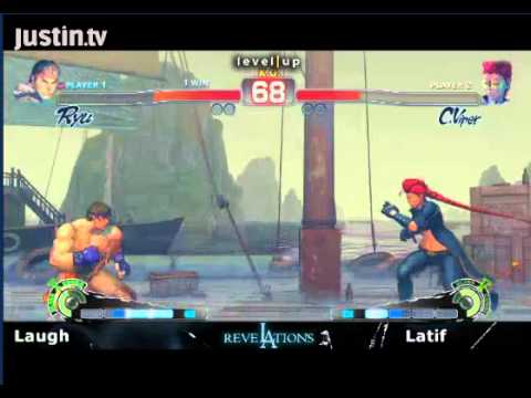 Laugh (Ryu) vs Latif (Viper) SSF4 Arcade Edition - ReveLAtions, CEO 2011